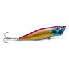 Outlife 10PCS Fishing Lures Hard ABS Popper Baits with Hooks and Box