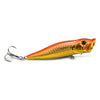 Outlife 10PCS Fishing Lures Hard ABS Popper Baits with Hooks and Box