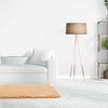 Soft Fluffy Area Rug Anti-Skid Shaggy Comfortable Modern Square Rug High Pile Carpet Floor Mat for Home Living Room Bedroom Sofa Couch, 50 x 80 cm, Camel