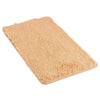 Soft Fluffy Area Rug Anti-Skid Shaggy Comfortable Modern Square Rug High Pile Carpet Floor Mat for Home Living Room Bedroom Sofa Couch, 50 x 80 cm, Camel
