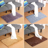 Soft Fluffy Area Rug Anti-Skid Shaggy Comfortable Modern Square Rug High Pile Carpet Floor Mat for Home Living Room Bedroom Sofa Couch, 50 x 80 cm, Camel