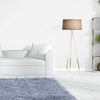 Soft Fluffy Area Rug Anti-Skid Shaggy Comfortable Modern Square Rug High Pile Carpet Floor Mat for Home Living Room Bedroom Sofa Couch, 80 x 120 cm, Grey