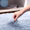 Soft Fluffy Area Rug Anti-Skid Shaggy Comfortable Modern Square Rug High Pile Carpet Floor Mat for Home Living Room Bedroom Sofa Couch, 80 x 120 cm, Grey