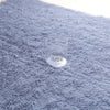 Soft Fluffy Area Rug Anti-Skid Shaggy Comfortable Modern Square Rug High Pile Carpet Floor Mat for Home Living Room Bedroom Sofa Couch, 80 x 120 cm, Grey