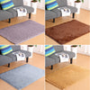 Soft Fluffy Area Rug Anti-Skid Shaggy Comfortable Modern Square Rug High Pile Carpet Floor Mat for Home Living Room Bedroom Sofa Couch, 80 x 120 cm, Grey