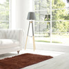 Soft Fluffy Area Rug Anti-Skid Shaggy Comfortable Modern Square Rug High Pile Carpet Floor Mat for Home Living Room Bedroom Sofa Couch, 80 x 120 cm, Grey