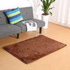 Soft Fluffy Area Rug Anti-Skid Shaggy Comfortable Modern Square Rug High Pile Carpet Floor Mat for Home Living Room Bedroom Sofa Couch, 80 x 120 cm, Grey