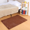Soft Fluffy Area Rug Anti-Skid Shaggy Comfortable Modern Square Rug High Pile Carpet Floor Mat for Home Living Room Bedroom Sofa Couch, 80 x 120 cm, Grey