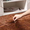 Soft Fluffy Area Rug Anti-Skid Shaggy Comfortable Modern Square Rug High Pile Carpet Floor Mat for Home Living Room Bedroom Sofa Couch, 80 x 120 cm, Grey
