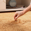 Soft Fluffy Area Rug Anti-Skid Shaggy Comfortable Modern Square Rug High Pile Carpet Floor Mat for Home Living Room Bedroom Sofa Couch, 80 x 120 cm, Grey