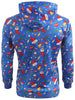 3D Christmas Elements Blazer Printed Hoodie