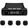 Tire Pressure Monitoring System Wireless Solar External Tires Pressure Detector
