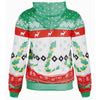 Long Sleeve Christmas Letter Print Hoodie