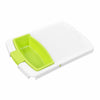 Plastic Cutting Board with Adjustable Multifunctional Drain Basket