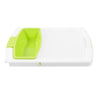 Plastic Cutting Board with Adjustable Multifunctional Drain Basket