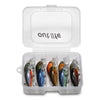 Outlife 10PCS DW1116 Fishing Lures Hard ABS Crank Baits with Hooks Box