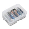 Outlife 10PCS DW1116 Fishing Lures Hard ABS Crank Baits with Hooks Box