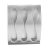 Free Punching Paste Wall Hanging Stainless Steel Toothbrush Holder