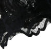 Round Collar Lace Stitching Short Sleeve Christmas A-line Women Vintage Dress
