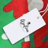 Round Collar Lace Stitching Short Sleeve Christmas A-line Women Dress