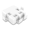 20W 4A 4 USB Power Adapter Charger Socket Holder Charging Dock