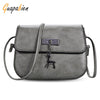 Guapabien Women Small Deer Flap Shoulder Crossbody Bag