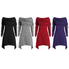 Women Dress Sexy Drawstring Off Shoulder Casual Style Plus Size Dresses