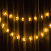 1.5M 10 LEDs Snowman Light String Lamp for Christmas Home Party