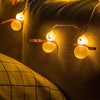1.5M 10 LEDs Snowman Light String Lamp for Christmas Home Party