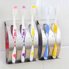 Free Punching Paste Wall Hanging Stainless Steel Toothbrush Holder