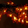 10 LEDs / 20 LEDs Christmas Decoration Maple Leaf String Light
