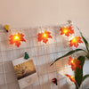 10 LEDs / 20 LEDs Christmas Decoration Maple Leaf String Light