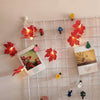 10 LEDs / 20 LEDs Christmas Decoration Maple Leaf String Light