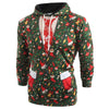 3D Christmas Elements Blazer Printed Hoodie