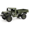 JJRC Q62 1/16 2.4G 4WD Off-Road Military Truck Crawler RC Car Toy