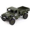 JJRC Q62 1/16 2.4G 4WD Off-Road Military Truck Crawler RC Car Toy