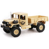 JJRC Q62 1/16 2.4G 4WD Off-Road Military Truck Crawler RC Car Toy