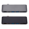 USB C 3.0 Hub Type-C To 4K*2K HDMI Charging Card Reader Adapter For MacBook Pro