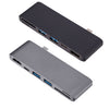 USB C 3.0 Hub Type-C To 4K*2K HDMI Charging Card Reader Adapter For MacBook Pro