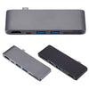 USB C 3.0 Hub Type-C To 4K*2K HDMI Charging Card Reader Adapter For MacBook Pro