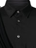 Asymmetric Button Up Solid Shirt
