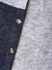 Asymmetric Panel Shawl Collar Sweater