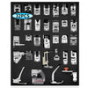 32pcs Domestic Sewing Machine Presser Feet