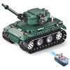 CaDA C51018 DIY Puzzle Strong Power Remote Control Crawler Tank Toy for Children