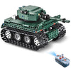 CaDA C51018 DIY Puzzle Strong Power Remote Control Crawler Tank Toy for Children