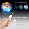 ACCEWIT M - 106 Crystal Salt Lamp Dimmable LED Light with Air Purified Function