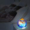 ACCEWIT M - 106 Crystal Salt Lamp Dimmable LED Light with Air Purified Function