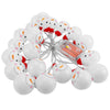 2.2M 20 LEDs Snowman Light String Lamp for Christmas Home Party