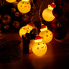 2.2M 20 LEDs Snowman Light String Lamp for Christmas Home Party