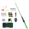 Children Lightweight Fishing Rod with Reel Combo Kit